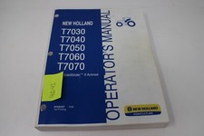 New Holland T7030 T7040 T7050 T7060 T7070 Sidewider II Apoyabrazos Manual de Operador
