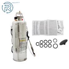 3 Gallon Stainless Steel Sprayer Hand Pump sprayer Lawn and Garden Cleaning 12L