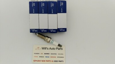 GENUINE BRAND NEW SPARK PLUGS X4 SUITS KIA OPTIMA 2011-2015 2.4L