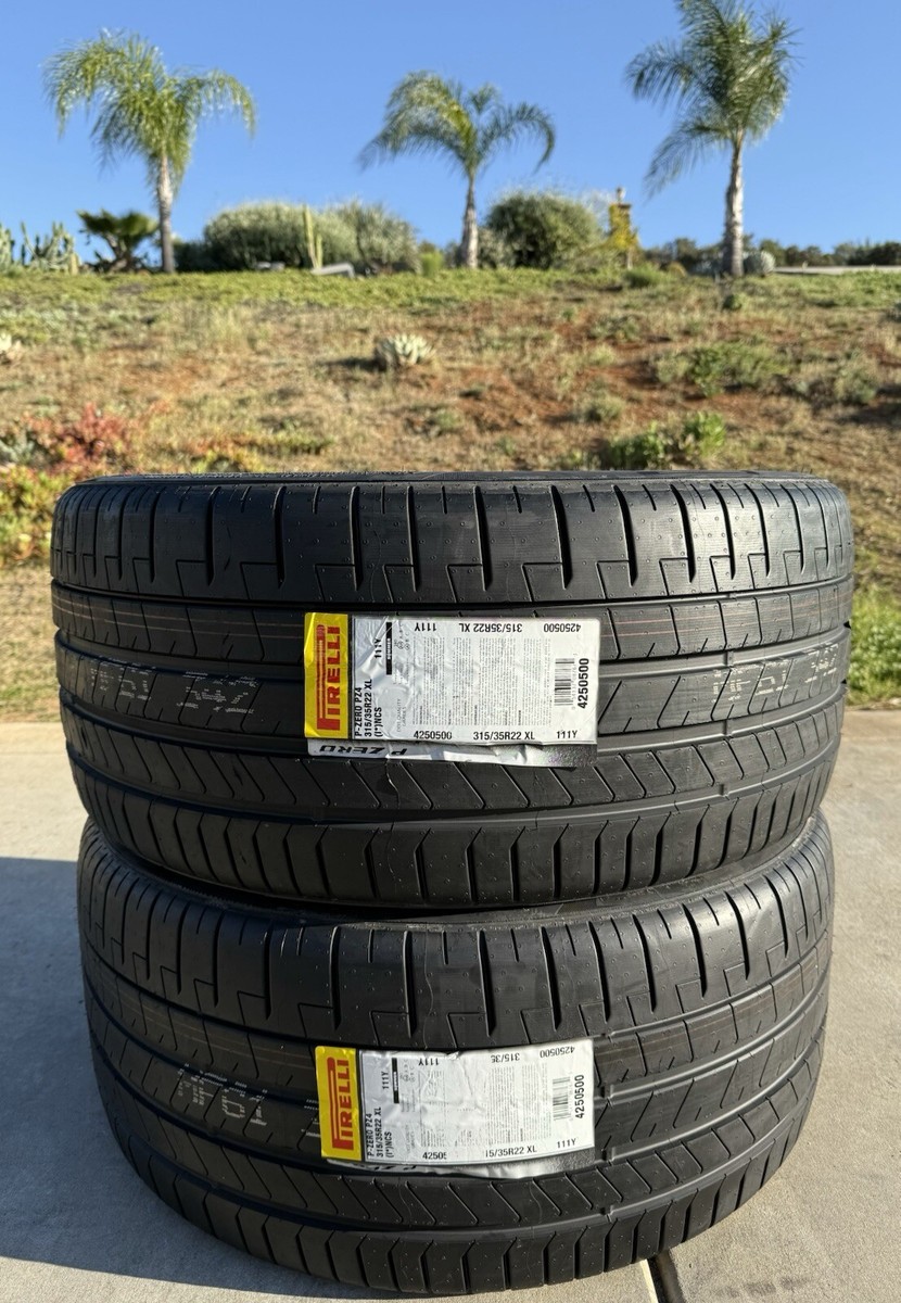 TWO BRAND NEW 315/35R22 111Y Pirelli P Zero PZ4 PNCS Foam BMW XM