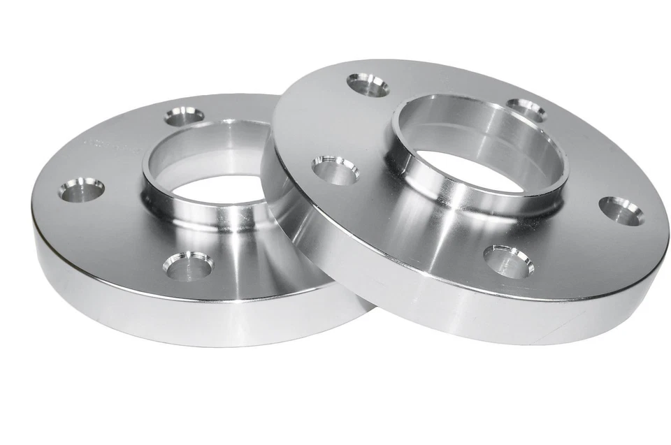 2 espaciadores de rueda centrados en el cubo de 20 mm de espesor para Mercedes Benz 66,6 con 10 pernos de tuerca Foto 4 de 4