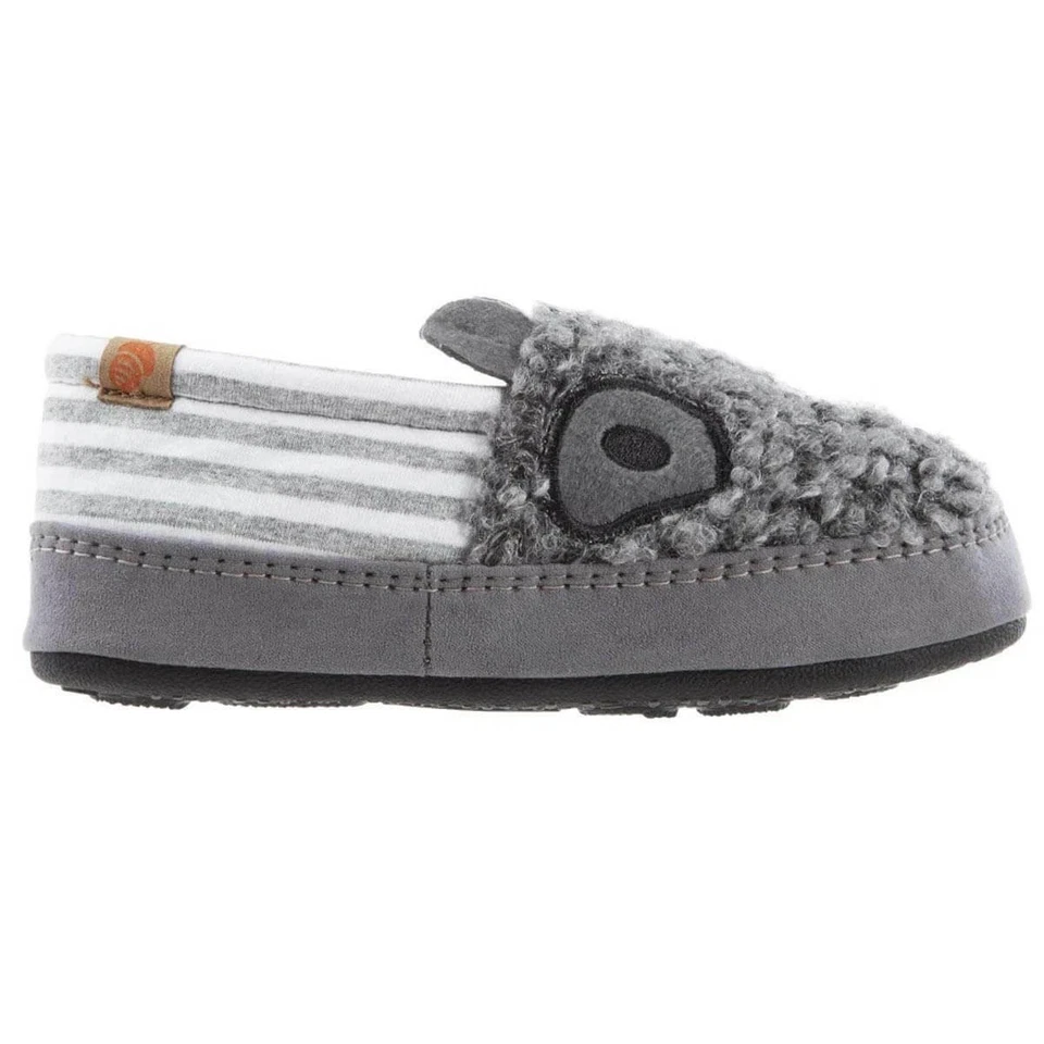 Vellón Acorn Kids Moc Critter, perro gris tormentoso, talla 10-11 A20152STG10-11 Foto 2 de 4