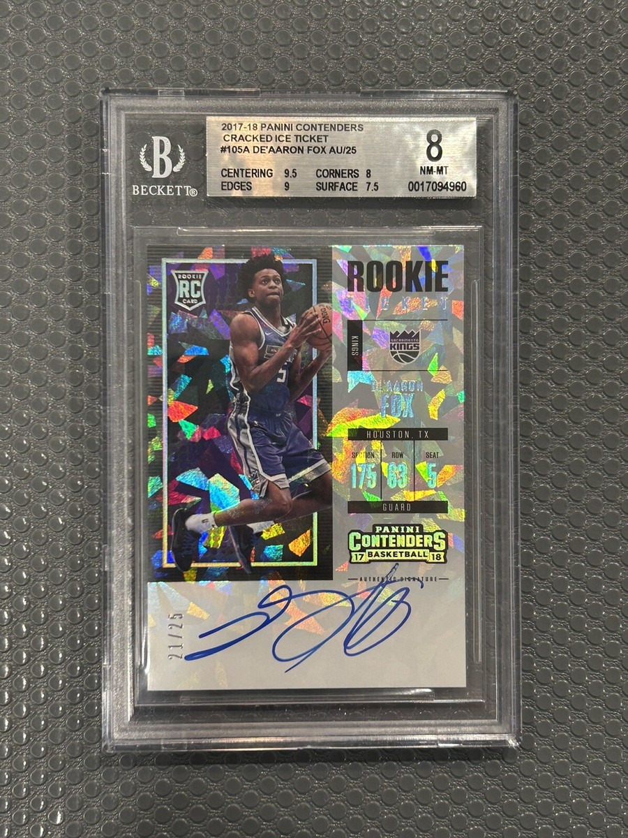 2017 Contenders Cracked Ice AUTO De