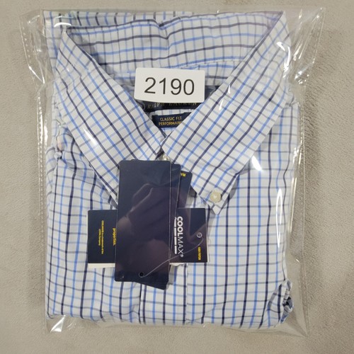 Polo Ralph Lauren Mens XXL Classic Fit Plaid Performance Stretch Cool Max $125 - Picture 10 of 10