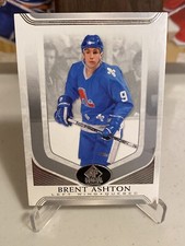 20/21 UD SP SIGNATURE LEGENDS Brent Ashton BASE CARD #119