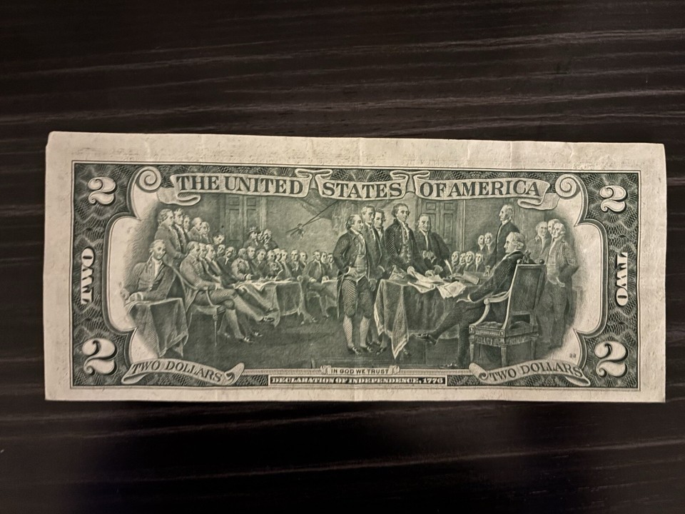 1976 2 Dollar Bill Bicentennial Year Misprinted Treasury Seal EBay 1976-2-dollar-bill-bicentennial-year-misprinted-treasury-seal-ebay