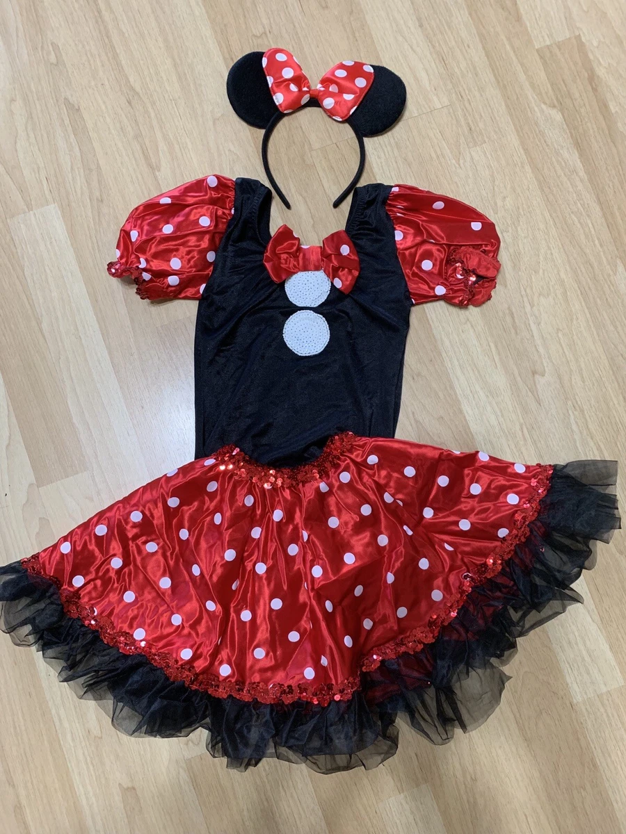 Minnie Mouse Dance Halloween Costume A Wish come true size MC