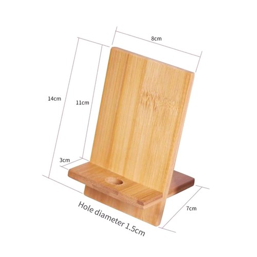 Wooden Phone Holder Stand Mobile Smartphone Support Tablet Stand For Holder _t