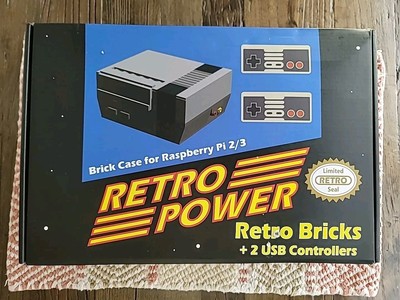 Retro Power Nes Retro Bricks,New Sealed Rare,For Raspberry Pi 2/3 