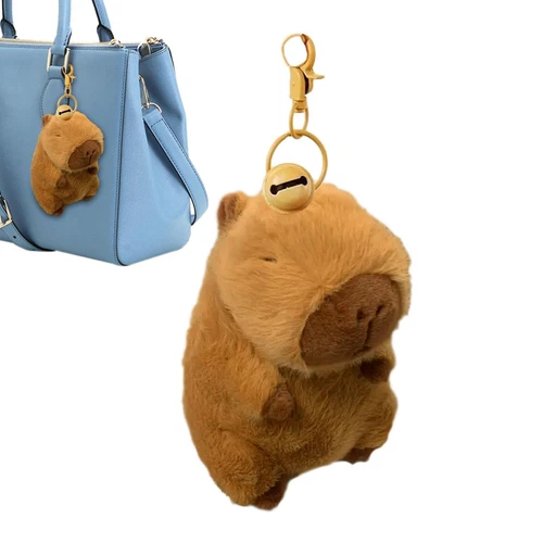 Capybara Stofftier Plüschtier Capybara Plüsch Niedlich Puppe Stofftiere Geschenke - Bild 5 von 31
