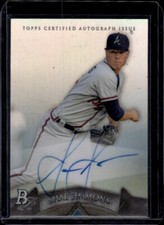 2014 Bowman Platinum #AP-SS Autographed Shae Simmons Trading Card