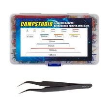 840pcs U-Shape Breadboard Jumper Wires Kit, 14 Sizes 2 125mm