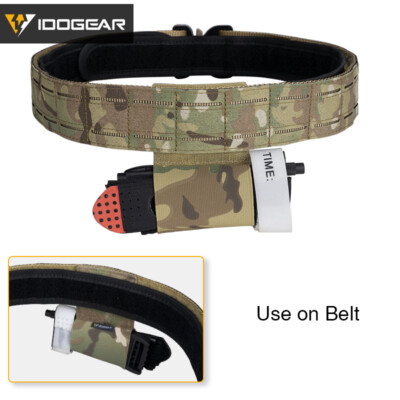 IDOGEAR Tourniquet Tactical Tourniquet Holder For Service Belt