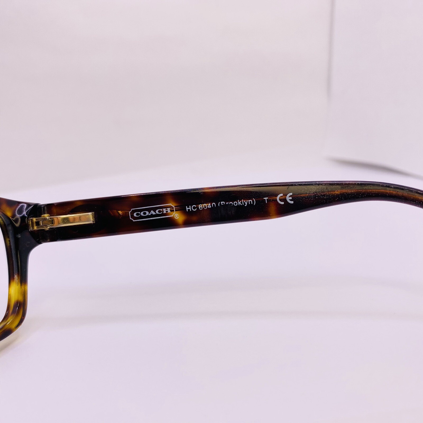 Coach Eyeglasses Sunglasses HC 6040 Brooklyn 5001 52[] 16 135MM MM Tortoise Gold thumbnail 4