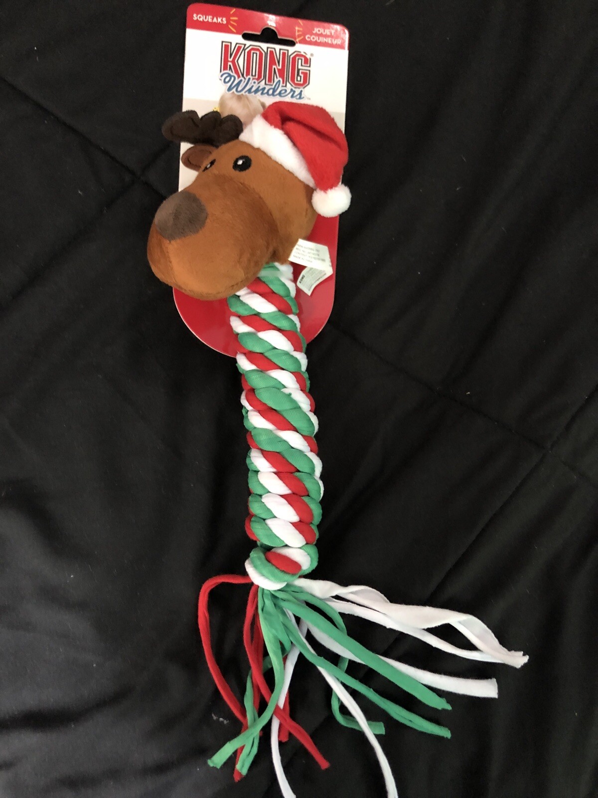 kong reindeer dog toy