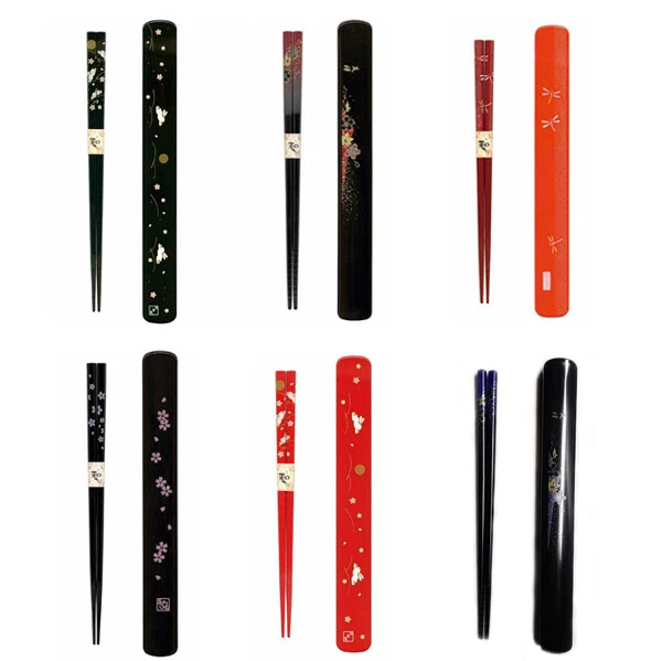 JAPANBARGAIN Japanese Travel Chopsticks with Case 9 inches long Made in Japan