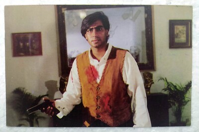 Bollywood Schauspieler Ajay Devgan Ajay Devgn seltene Original Postkarte Post...