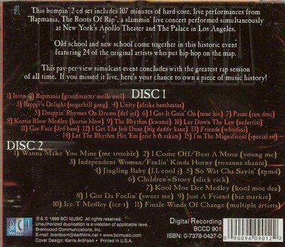 RAPMANIA -THE ROOTS OF RAP - 2 CD SET - NEW - SEALED - FREE 