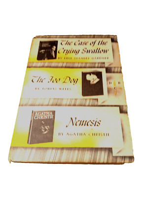 The Case of the Crying Swallow/The Foo Day/Nemesis (HC book, 1971) 3 books in 1