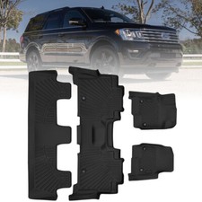 All Weather Floor Mats Accessories For 2018-25 Ford Expedition / Expedition Max