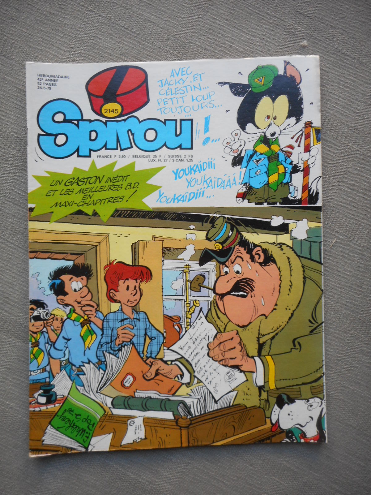 Spirou Weekly No. 2145 Condition Good