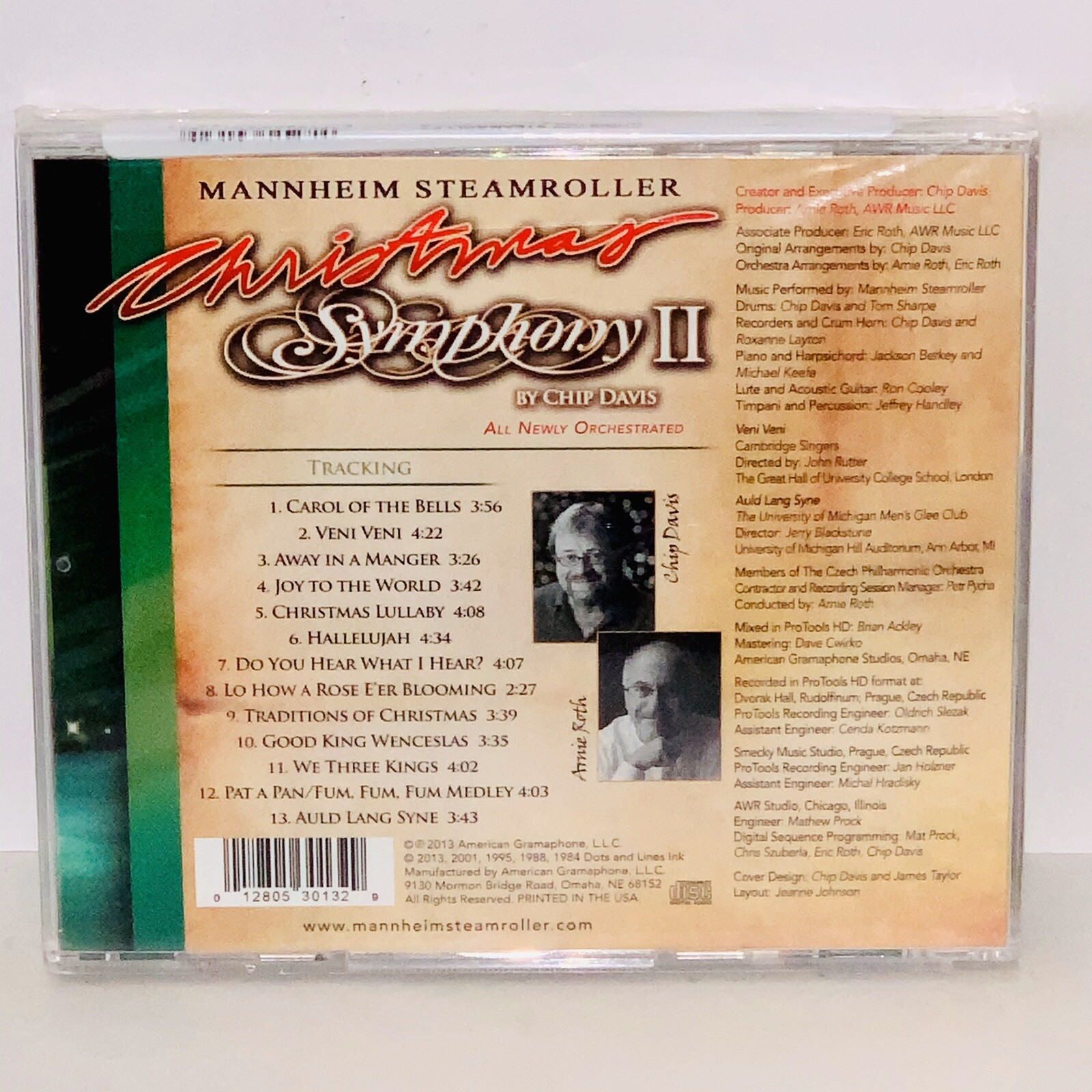 New & Factory Sealed Christmas Symphony ll by Mannheim Steamroller CD
