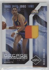 2009 Panini Limited Decade Dominance Prime Materials 5/10 Alex English HOF 0qr0
