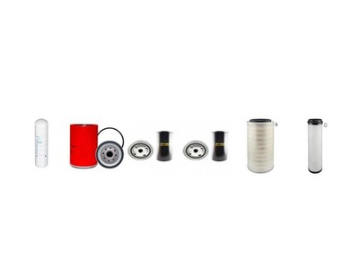 Filter Kit Für Evrard 3000 Alpha Varitrack Easy Drive Luft Öl Kraftstoff YR2010-