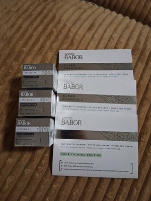 LOT/3 DOCTOR DR BABOR Lifting RX Collagen Cream Tripeptide .5 oz EA + EXTRAS #4