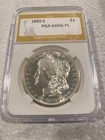 1880-S Morgan Silver Dollar - MS66 - PL
