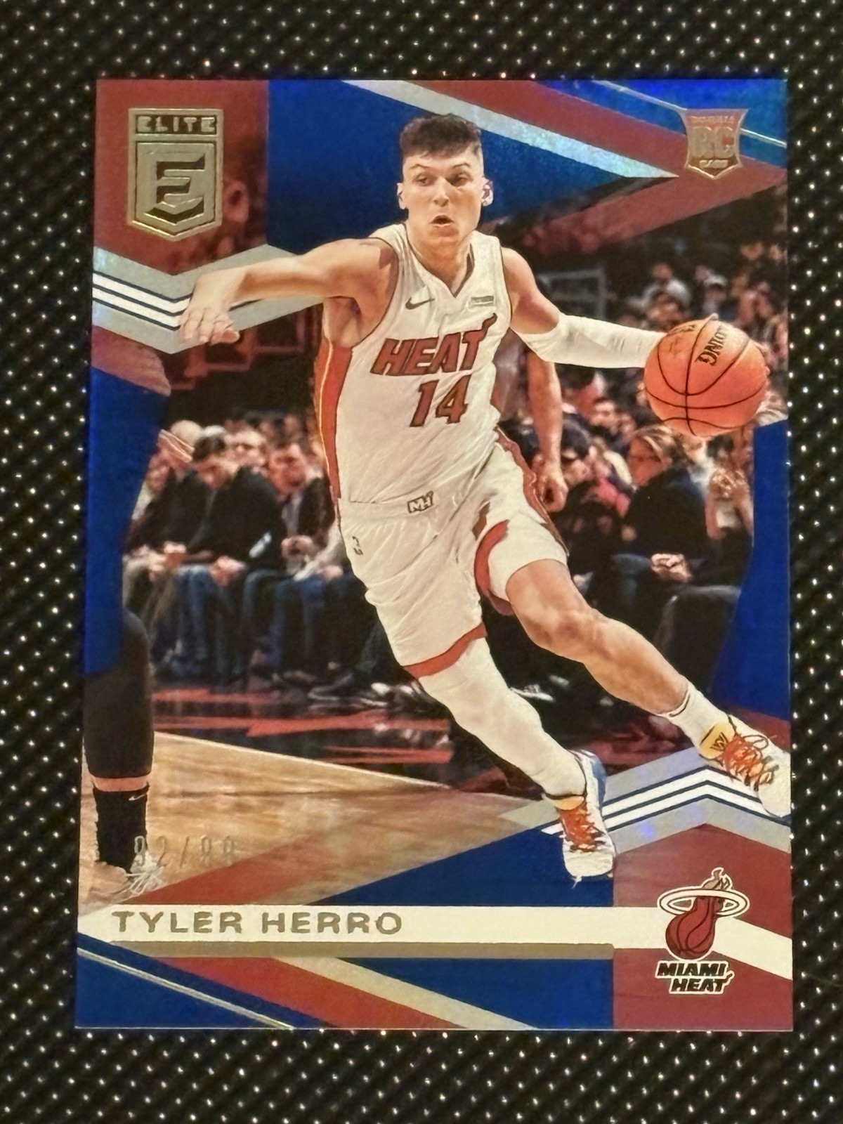 2019 Donruss Elite Tyler Herro Blue /99 #122
