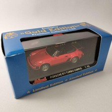 Unopened Schuco GoldEdition 1/43 Porsche 911 Turbo Cabriolet