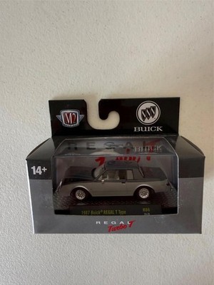 M2 Machines Grey Silver 1987 Buick REGAL T Type R86 24-26 Z28.