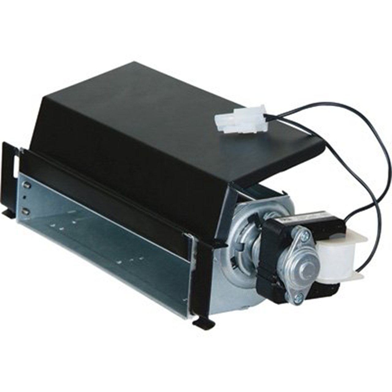 FIB100 Dual Fuel Fireplace Blower, Large, Black, Silver