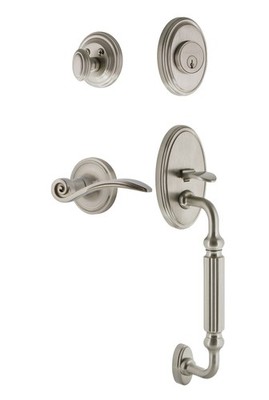 Nostalgic Warehouse CLASWN_ESET_238_FG_LH Classic Left Handed - Nickel