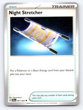 Night Stretcher 061/064 Uncommon Shrouded Fable Pokemon Lightly Played