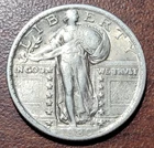 1920 Standing Liberty Quarter Extremely Fine EF XF Original Toning No Issues