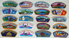 Boy Scouts of America - Old CSP Council Patches x 20 - Badges - BSA  Set F