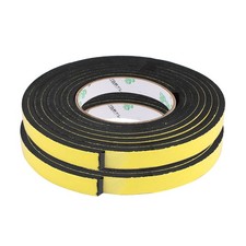 2Pcs 15mm x 5mm Single Sided Self Adhesive Shockproof Sponge Foam Tape 3Meters