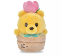 Disney Store japan Winnie the Pooh Plush Toy Urupocha-chan Gardening tulip