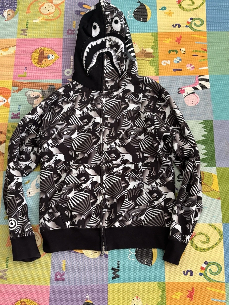 A Bathing Ape Animal Print Full Zip Hoodies & Sweatshirts for Men