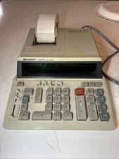 Sharp Compet QS-2760 Printing Desktop Calculator Electronic Calculating Machine