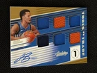 Jalen Brunson 2018-19 Panini Absolute Tools of the Trade Six Relic RC Auto /49