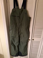 Trew Gear Trewth Primo Bib, Men’s Large Regular,  Green, Ski & Snowboard Pants