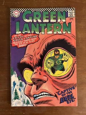 Green Lantern #53 (DC Comics 1967) [VG+]  Captive Of The Evil Eye! 