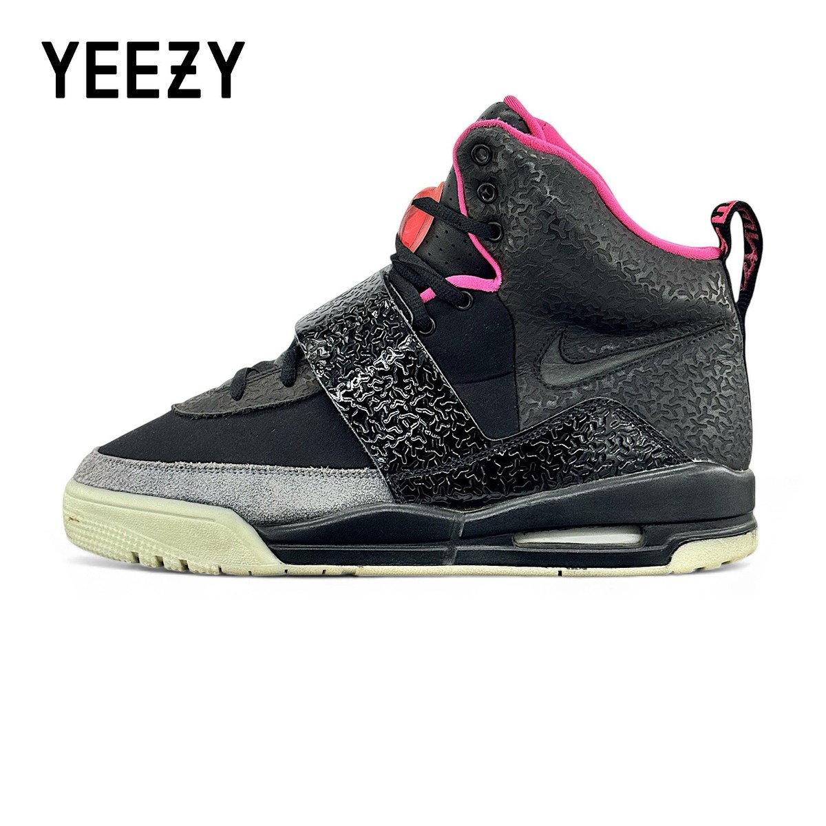 Nike Air Yeezy Blink Pink/Black Glow In The Dark Men's Size 10