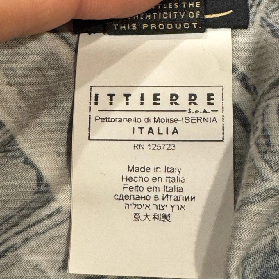 Camisa manga larga Just Cavalli estampado geométrico 52 hombre delgada 3630 F Foto 3 de 4