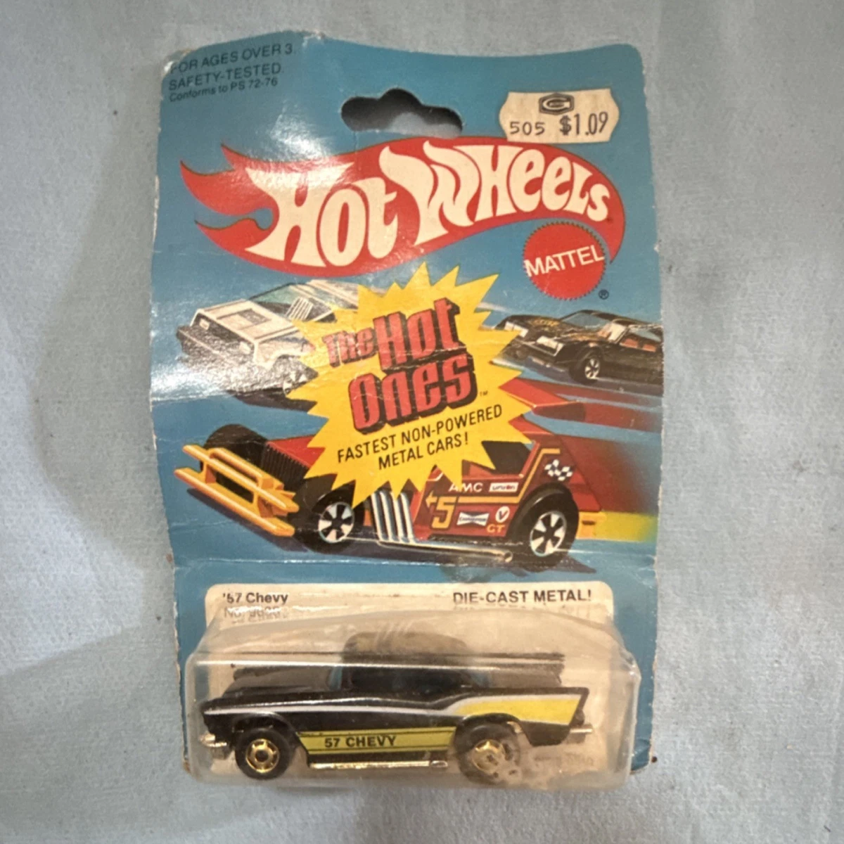 ミニカー Hot Wheels Chevrolet 57 ROADSTER 57 CHEVY with flames 2013 HW SHOWROOM Hot Wheels 1/64 scale