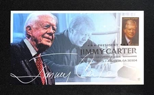 2025 Jimmy Carter Forever Stamp FDC: Design 5/8: Author: Cachets Ciccolella