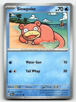 Slowpoke Prismatic Evolutions 18/131